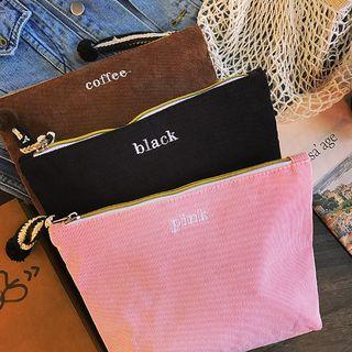 Corduroy Letter Pouch
