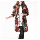 Printed Stand-collar Jacket
