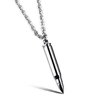 Bullet Pendant Necklace