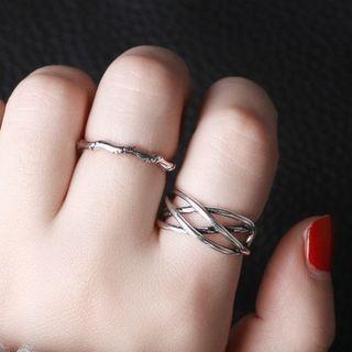 Sterling Silver Layered Ring