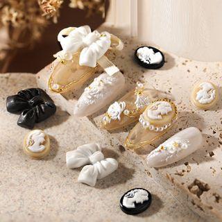 Bow / Portrait 3d Nail Art Decoration
