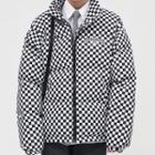 Checkerboard Padded Jacket