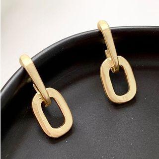 Chain Earrings Studded Earring - One Size
