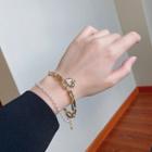 Chain Bracelet 1 Pc - Chain Bracelet - Gold - One Size