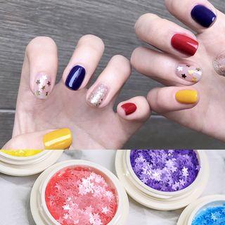 Sequined Star Nail Art Decoration