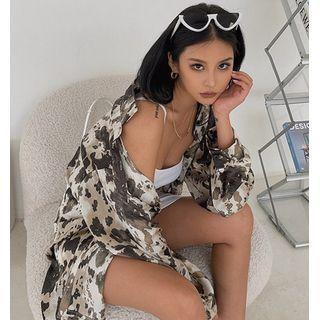 Leopard-print Light Shirt Leopard - One Size