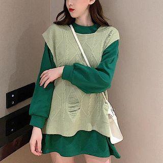 Knit Vest / Plain Pullover