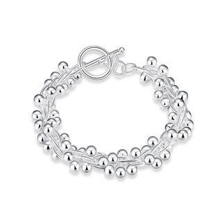 Pop Sphere Grape Bracelet Silver - One Size