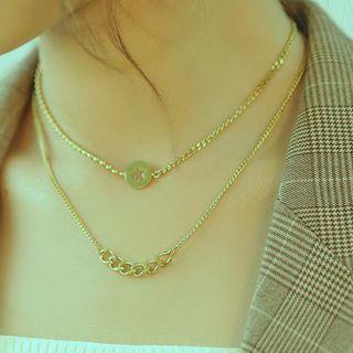 Chain Layered Stainless Steel Necklace