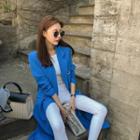 Vivid Color Chesterfield Coat For Spring