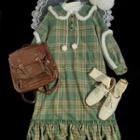 Plaid Polo Dress / Long-sleeve Top