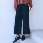 Stitch Detail Wide Leg Pants