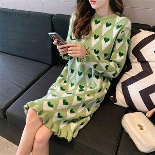 Heart Sweater Dress