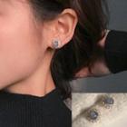 Faux Pearl Resin Flower Earring
