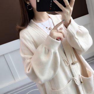 Toggle Thick Cardigan