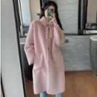 Peter Pan-collar Fleece Jacket