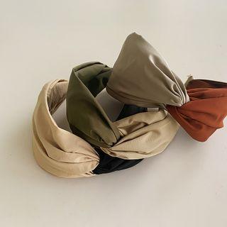 Two-tone Knot Hair Band