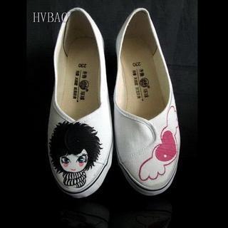 Canvas Wedge Pumps