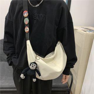 Canvas Crossbody Bag / Pin / Charm / Set