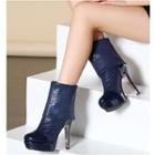 Mid-calf High-heel Boots