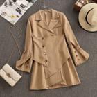 Mock Two Piece Blazer Dress