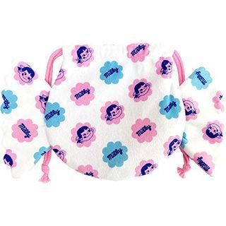 Pekochan Die Cut Drawstring Pouch (milky) One Size