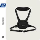 Unisex Waistbag / Sling Bag Black - One Size