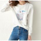 Floral Print Sweatshirt (various Designs)