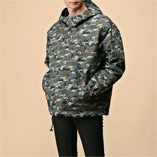 Quilted-lined Anorak T-shirt