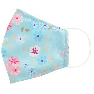 Handmade Water-repellent Fabric Mask Cover (floral Print)(adult) As Figure - Adult