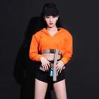 Cropped Hoodie / Hot Pants / Waist Bag
