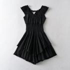 Off-shoulder Smocked Romper