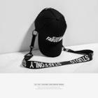 Embroidered Baseball Cap With Tie