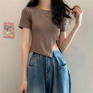 Front Slit T-shirt