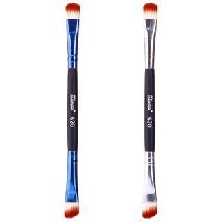 Dual Head Eyeshadow Makeup Brush 620# - Random Colors - One Size