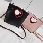 Heart Cutout Handbag