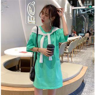 Medium Long Short-sleeve T Shirt