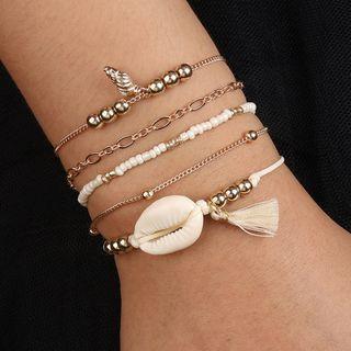 Set: Shell / Bead Bracelet (assorted Designs)