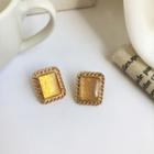 Rectangle Glaze Earring