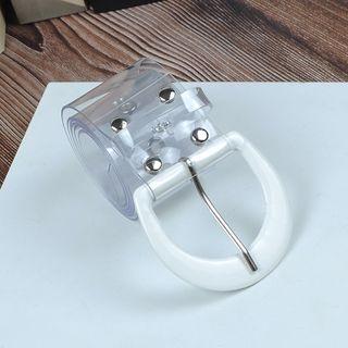 Transparent Pvc Belt Transparent - 100cm