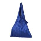Pleated Fabric Shopper Bag