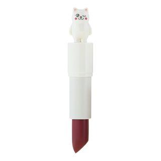 Tonymoly - Bling Cat Cotton Lipstick - 10 Colors #10 Black Tea Plum