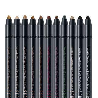 Secret Key - Twinkle Waterproof Gel Pencil Liner (auto-type) #08 Golden Khaki