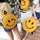 Smiley Canvas Backpack