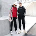 Couple Matching Letter Hoodie / Sweatpants