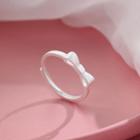 Bow Open Ring Ring - Silver - One Size