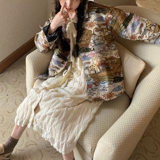 Print Jacket / Long Dress