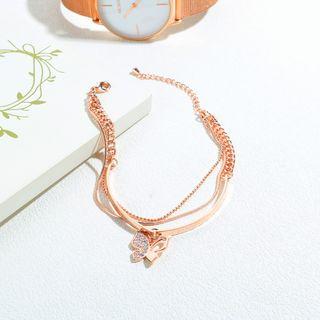 Butterfly Bracelet 999 - As Shown In Figure - One Size