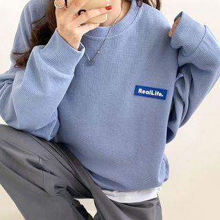 Logo Waffle Sweatshirt
