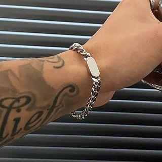 Chained Bracelet Bracelet - Silver - One Size